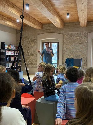 14.12.2023 - Knihovna Velký mlýn, II.A - Album - fotografie 10